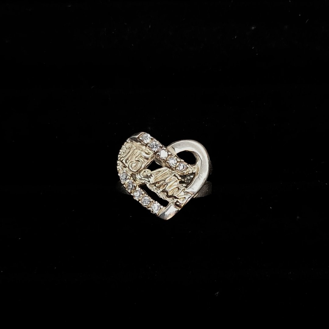 ANILLO 15 AÑOS CORAZON 