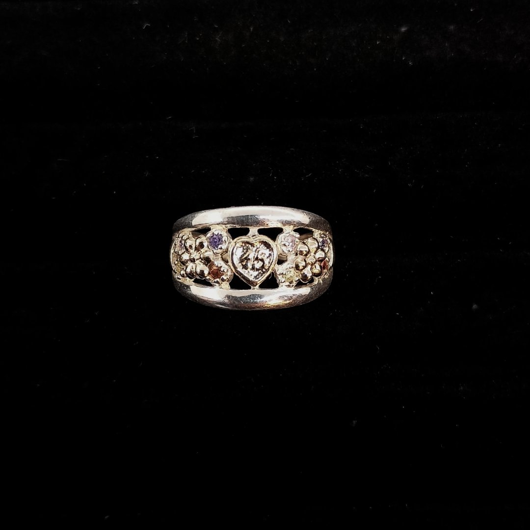 ANILLO 15 AÑOS ESTILO MULTICOLOR 