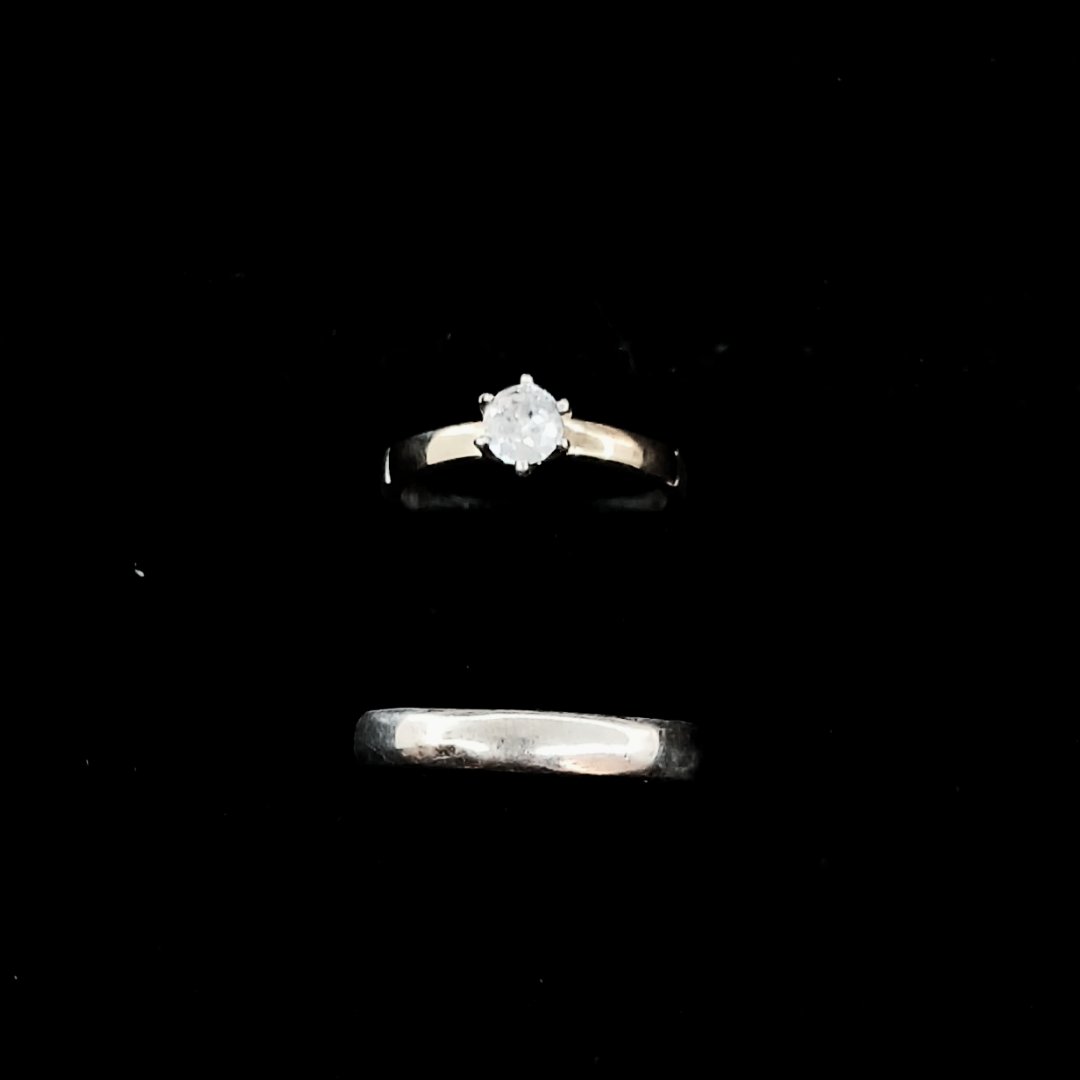ANILLOS DE COMPROMISO EL Y ELLA 