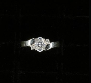 ANILLO DE PERLA BLANCA 