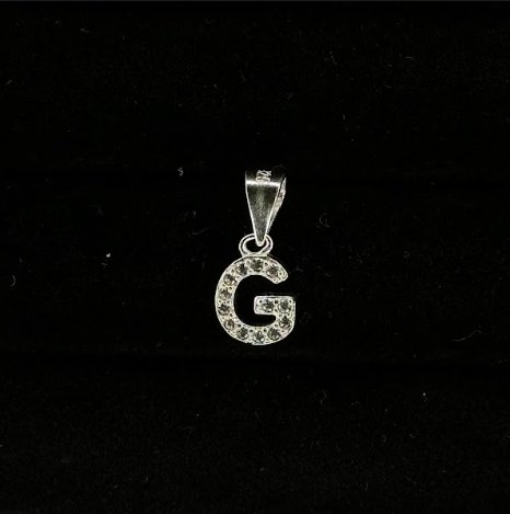 DIJE LETRA "G" PEQUEÑA 