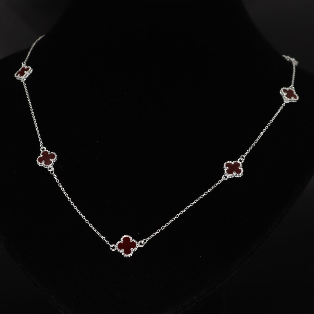 GARGANTILLA VAN CLEEF ROJO