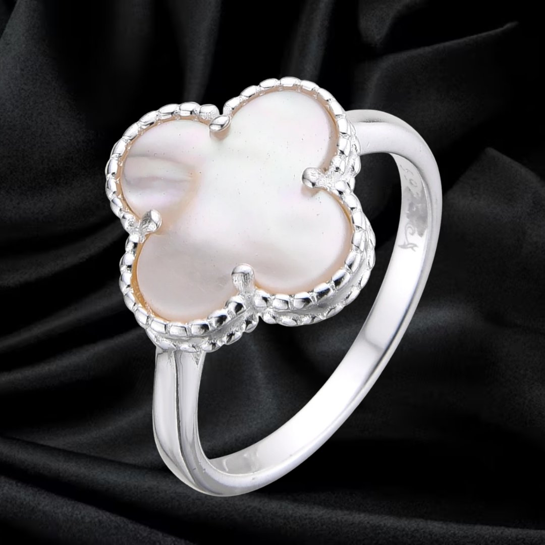 ANILLO VAN CLEEF BLANCO 