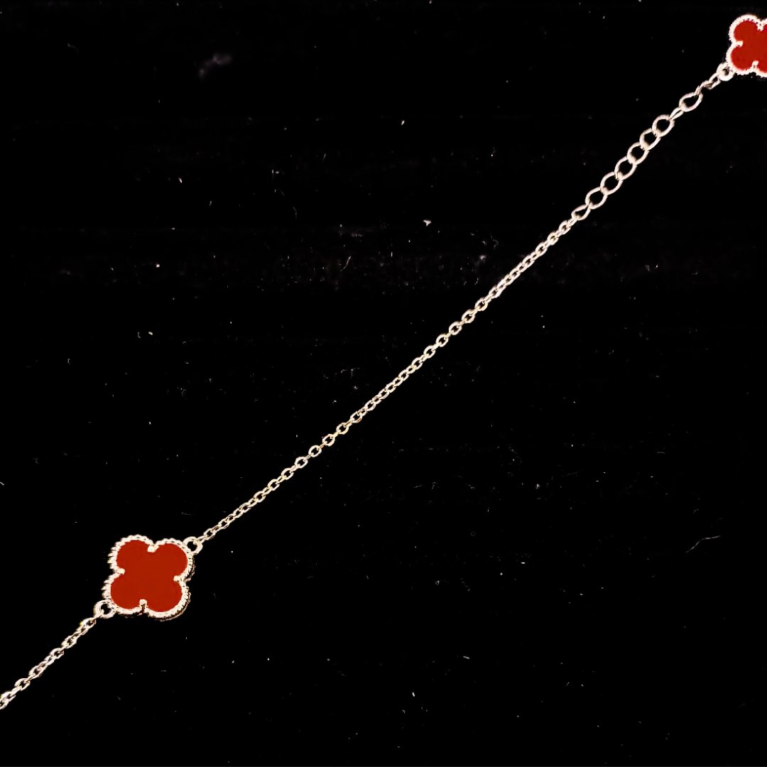 PULSERA VAN CLEEF ROJA