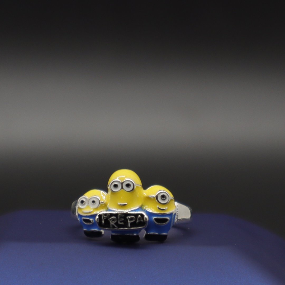 ANILLO ITALIANO MINIONS 