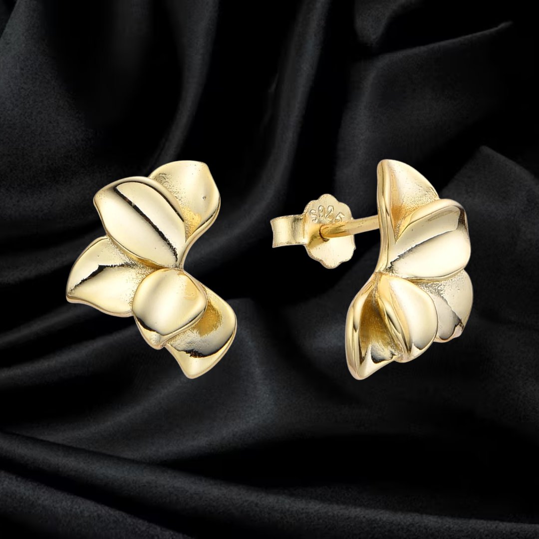 ARETES ESTILO HOJA 