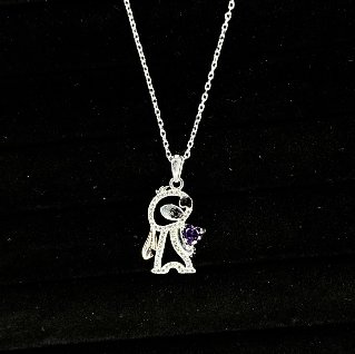 GARGANTILLA STITCH CON CIRCONIA 